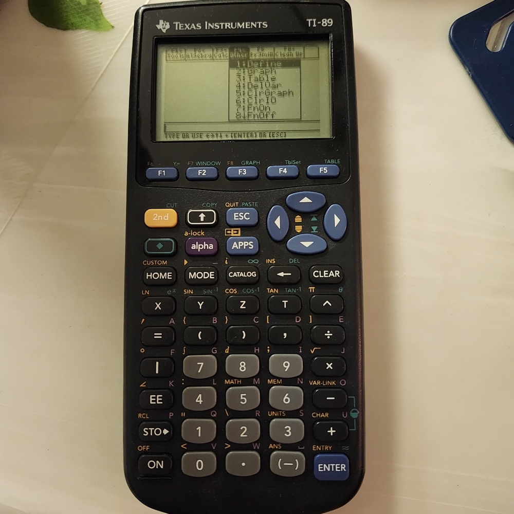 Texas Instruments TI-89 Graphing Calculator - Black - Picture 3 of 8